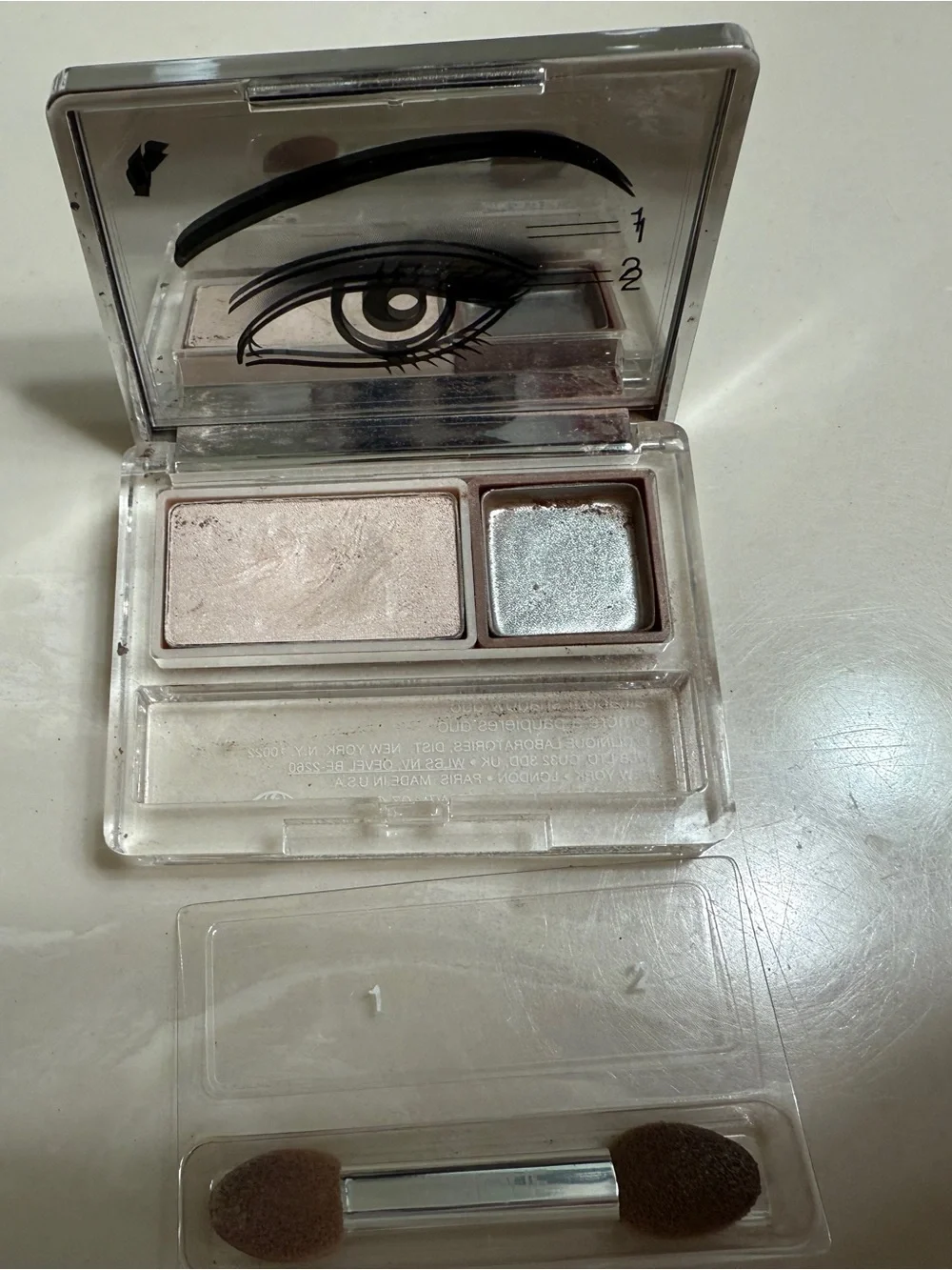 Clinique All About Shadow Eyeshadow Ivory Bisque Only Beige Shimmer